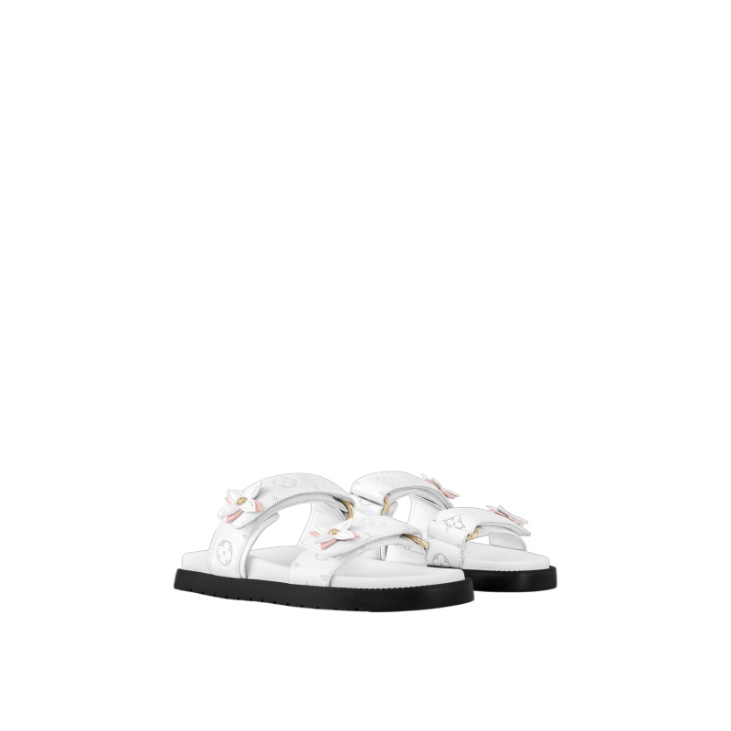 LV Sunset Flat Comfort Mule - Image 1